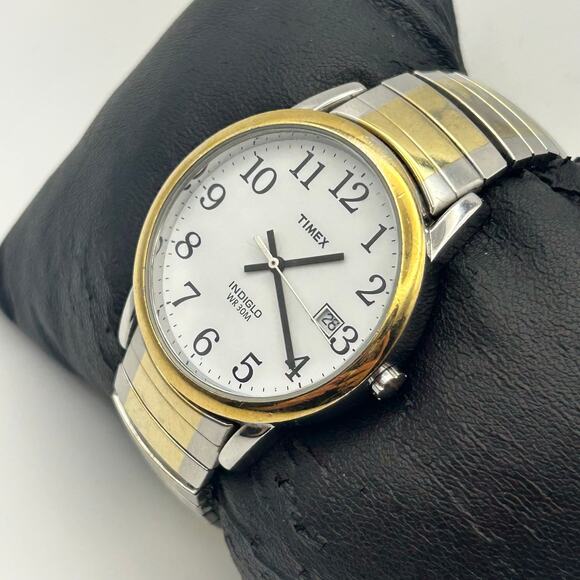 Timex Two-tone Easy Reader Men’s Watch Working New Battery main image 4
